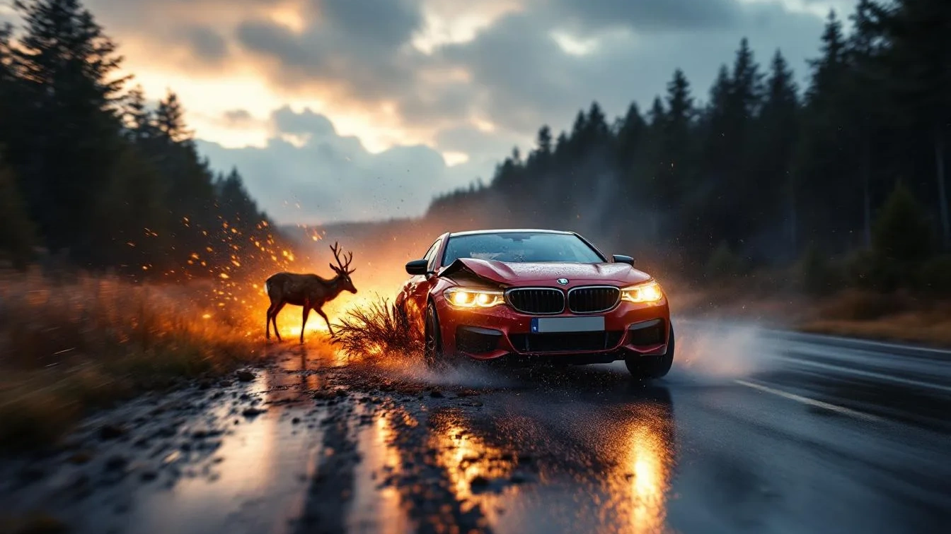 Ausweichmanöver wegen Tier auf Fahrbahn endet dramatisch: Polizei warnt vor diesem fatalen Fehler