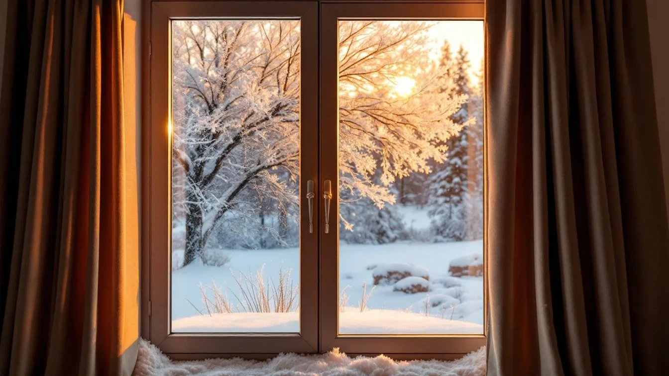 Effektive Fenstertricks gegen kalte Winterluft im Haus