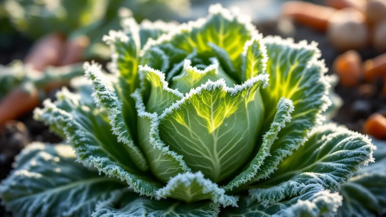 Ein Gärtner verrät, warum Wirsing nach Frost süßer und zarter wird