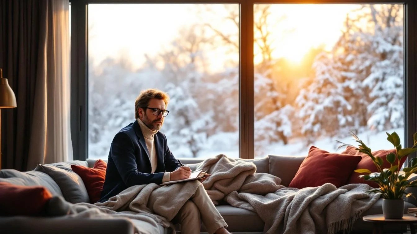 Ein Psychologe erklärt, warum Rückzug im Winter so gesund ist