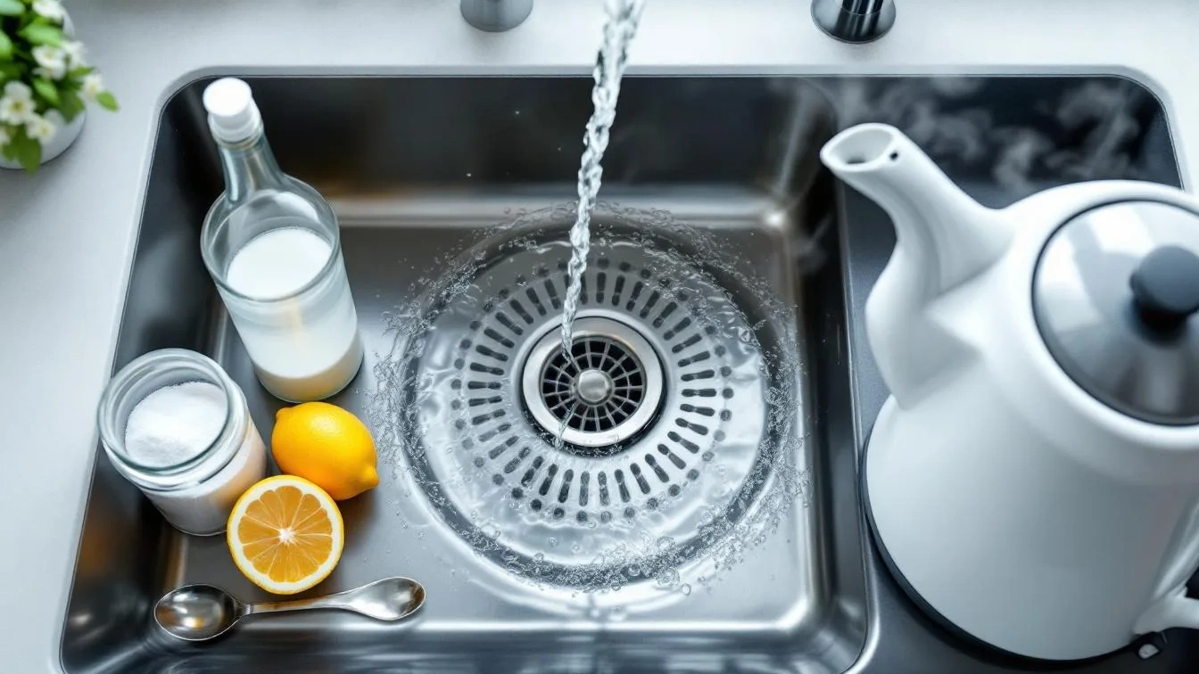 Kein Klempner nötig, dieses Hausmittel macht deinen Abfluss schnell wieder frei