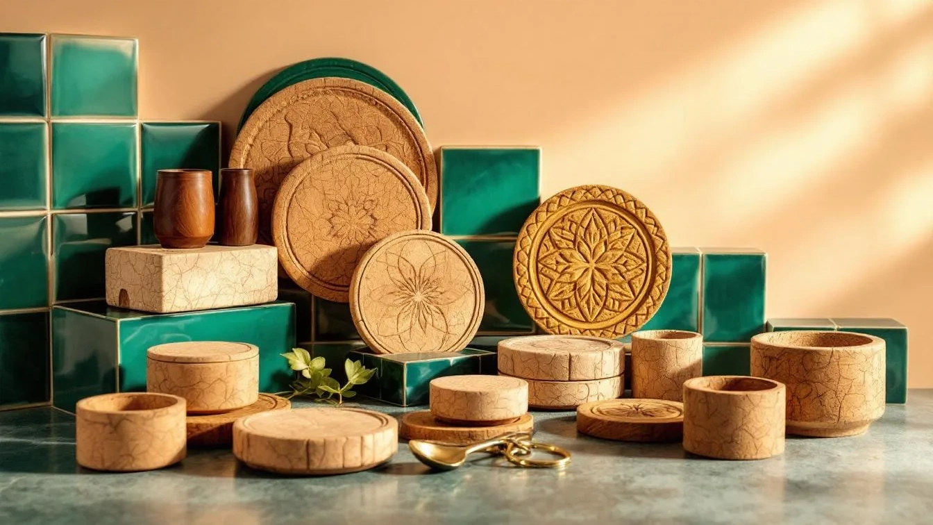 Unbenutzte Korken als Schatz, so entstehen nützliche und stilvolle Gegenstände