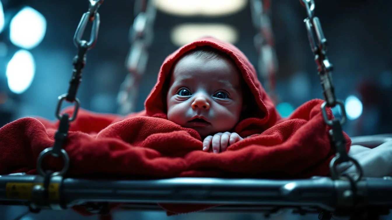 Unglaubliche Rettung eines Neugeborenen, eine Geschichte, die fassungslos macht