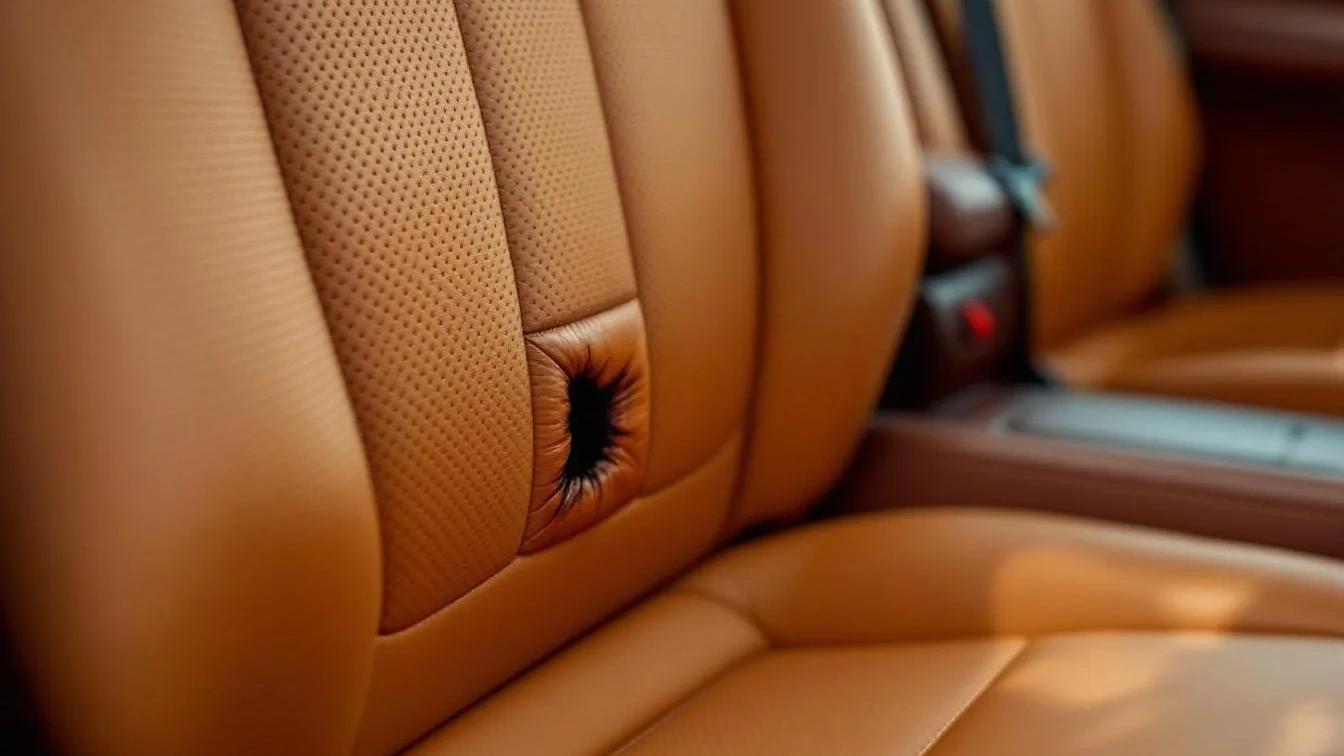 Warum dein Autositz nach einem Brandloch wieder wie neu aussehen kann